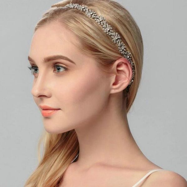 hair clips & barrettes brillant crystal rhinestone chain wedding bridal headband elastic band accessories, Golden;silver
hair clips & barrettes brillant crystal rhinestone chain wedding bridal headband elastic band accessories, Golden;silver