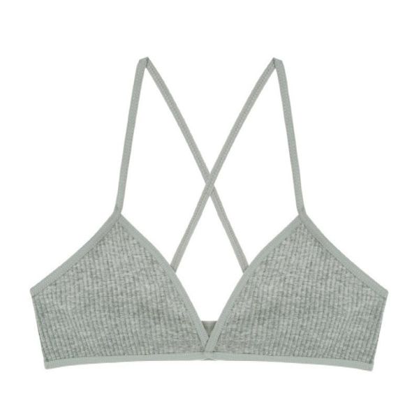 bras women's bra thin cotton thread cross-back triangle cup no steel ring comfortable breathable small underwear women, Red;black
bras women's bra thin cotton thread cross-back triangle cup no steel ring comfortable breathable small underwear women, Red;black