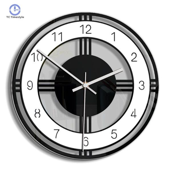 wall clocks clock acrylic transparent home decoration black and white round creative living room bedroom mute retro gift
wall clocks clock acrylic transparent home decoration black and white round creative living room bedroom mute retro gift