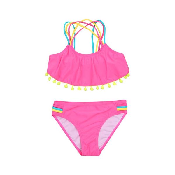 one-pieces children split swimsuit set, girls sleeveless backless o-neck bikini with ball tassels + panties for summer 2021, Black
one-pieces children split swimsuit set, girls sleeveless backless o-neck bikini with ball tassels + panties for summer 2021, Black
