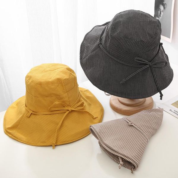 cloches ruby vicky fisherman hat female summer korean version of joker bow striped sun japanese art small fresh, Blue;gray
cloches ruby vicky fisherman hat female summer korean version of joker bow striped sun japanese art small fresh, Blue;gray