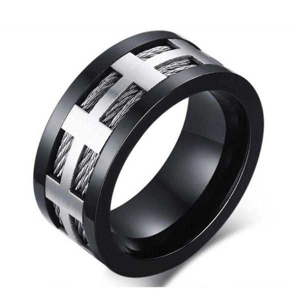 wedding rings punk men engagement fashion black cross charm for stainless steel wire spike, Slivery;golden
wedding rings punk men engagement fashion black cross charm for stainless steel wire spike, Slivery;golden