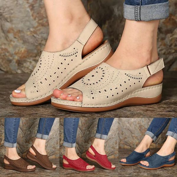 sandals 2021 summer shoes fashion sandal for women hollow out wedges beach peep toe breathable, Black
sandals 2021 summer shoes fashion sandal for women hollow out wedges beach peep toe breathable, Black