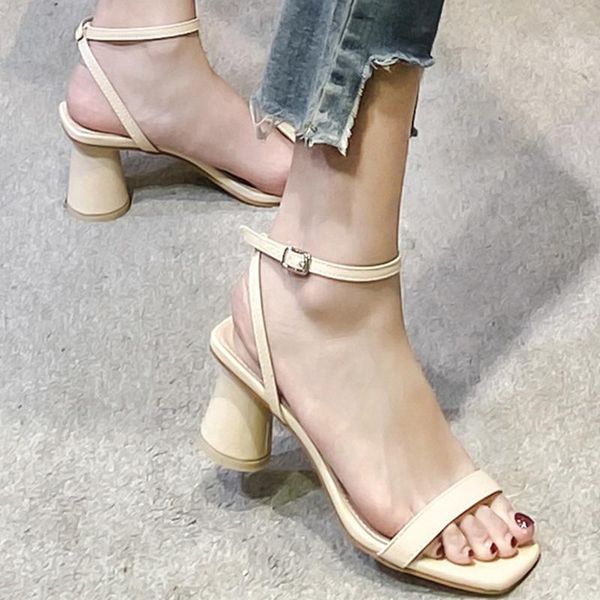 fairy solid narrow band gladiator sandals women shoes ankle buckle summer woman column high heels sandalias femme2021, Black
fairy solid narrow band gladiator sandals women shoes ankle buckle summer woman column high heels sandalias femme2021, Black