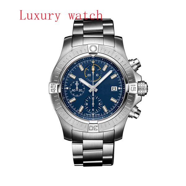 2022new fashion super avenger ii 1884 designer watch mans automatic mechanical quartz movement full working luxury es, Slivery;brown
2022new fashion super avenger ii 1884 designer watch mans automatic mechanical quartz movement full working luxury es, Slivery;brown