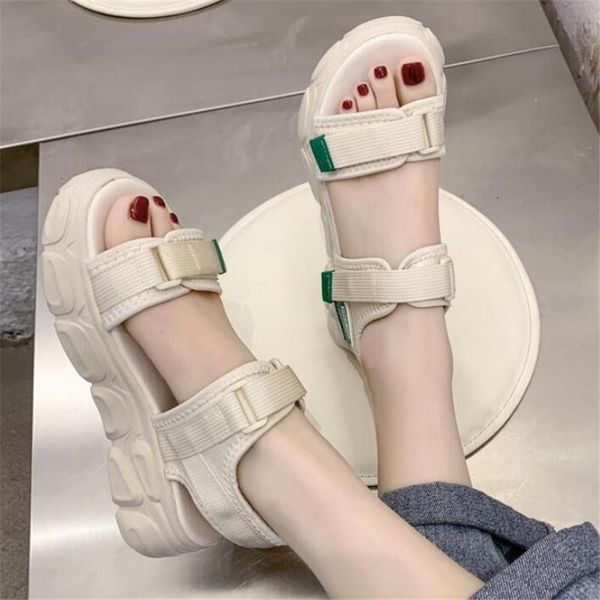 flying woven sports sandals women's summer casual fashion all-match comfortable shoes thick bottom, Black
flying woven sports sandals women's summer casual fashion all-match comfortable shoes thick bottom, Black