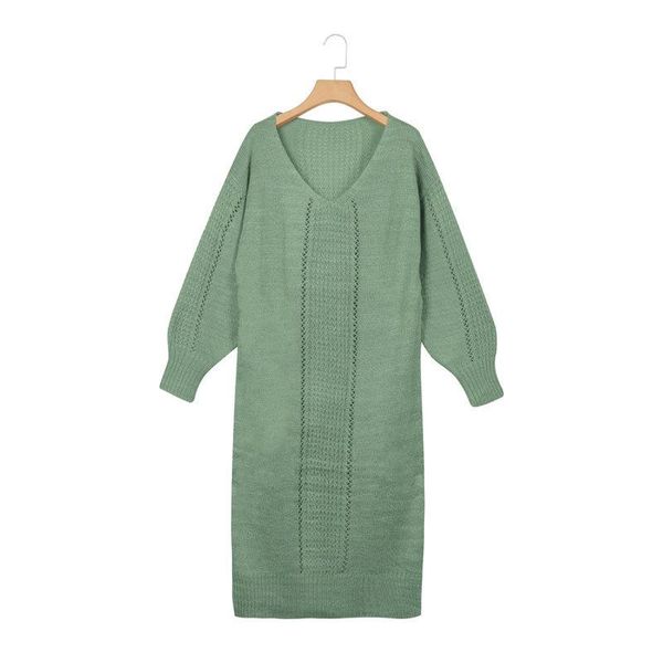 women's sweaters 2021 autumn winter women sweater dress thick elastic stretch long sleeve casual v-neck knitting female knit dresses, White;black
women's sweaters 2021 autumn winter women sweater dress thick elastic stretch long sleeve casual v-neck knitting female knit dresses, White;black