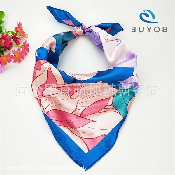Versatile temperament 90 large square scarf female elegant Korean Fashion Scarf decorative simulation silk, Blue;black
Versatile temperament 90 large square scarf female elegant Korean Fashion Scarf decorative simulation silk, Blue;black