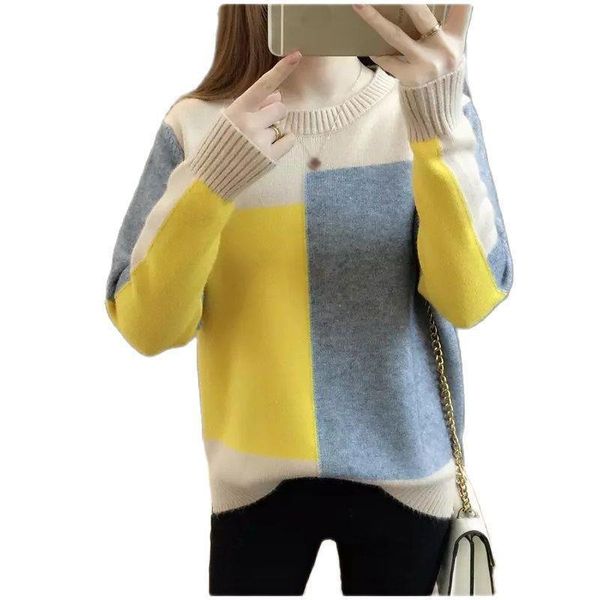 girls knitted spring contract womens sweaters candy colors o neck pullover jumpers outwear basic thermal layer shirt, White;black
girls knitted spring contract womens sweaters candy colors o neck pullover jumpers outwear basic thermal layer shirt, White;black