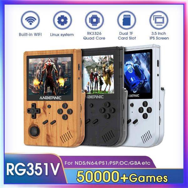 retro games with 3.5 inch ips screen handheld game console wih 50+ emulators built-in 50000 for ps1/psp/n64/dc /gba portable players
retro games with 3.5 inch ips screen handheld game console wih 50+ emulators built-in 50000 for ps1/psp/n64/dc /gba portable players