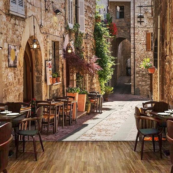 wallpapers 3d wallpaper retro street view po murals restaurant cafe background wall decor european style waterproof canvas
wallpapers 3d wallpaper retro street view po murals restaurant cafe background wall decor european style waterproof canvas