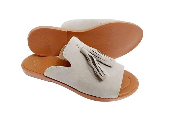 slippers women's shoes summer bohemia tassel tassels casual flat sandals slip on plus, Black
slippers women's shoes summer bohemia tassel tassels casual flat sandals slip on plus, Black