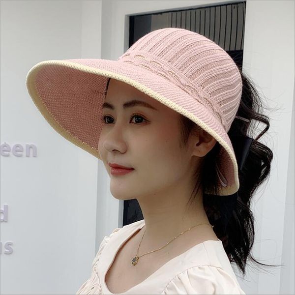 very nice bowknot empty basin knitted foldable hat dmcm079a dayan fisherman girl xia ng sunshade hat caps wide brim hats, Blue;gray
very nice bowknot empty basin knitted foldable hat dmcm079a dayan fisherman girl xia ng sunshade hat caps wide brim hats, Blue;gray