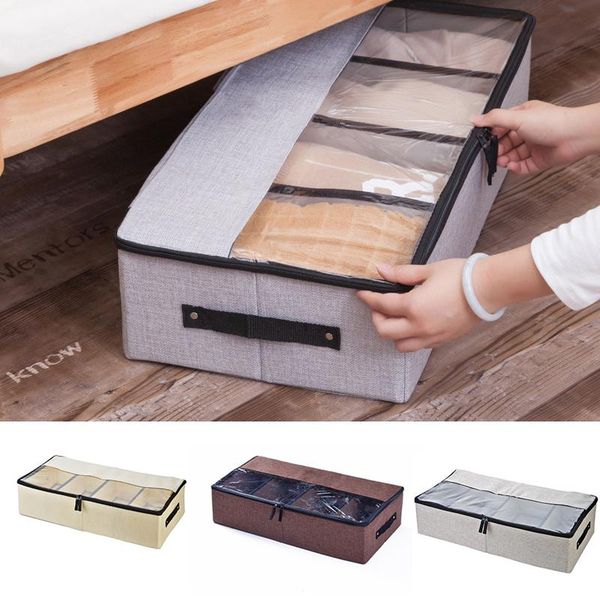 clothing & wardrobe storage reusable shoes organizer holder container home under bed dustproof bag closet box large capacity anti moisture
clothing & wardrobe storage reusable shoes organizer holder container home under bed dustproof bag closet box large capacity anti moisture