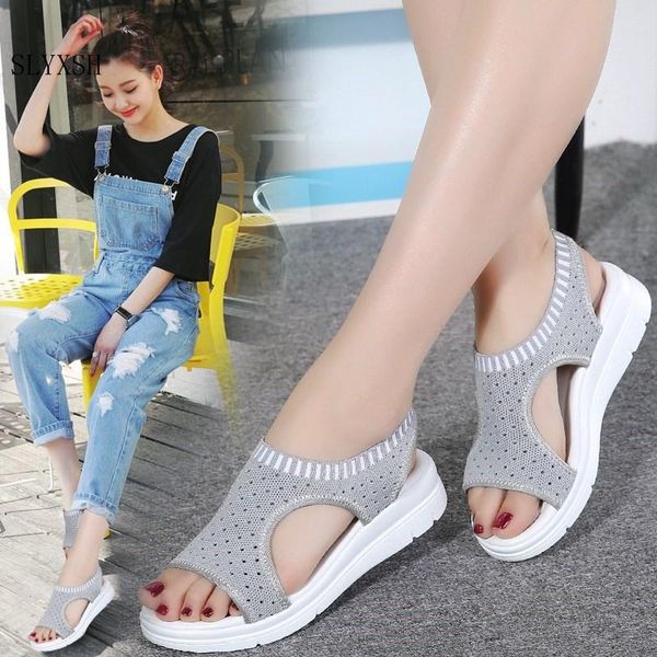 dress shoes slyxsh 2021 summer sandals women ladies white platform wedge tenis feminino flat woman, Black
dress shoes slyxsh 2021 summer sandals women ladies white platform wedge tenis feminino flat woman, Black