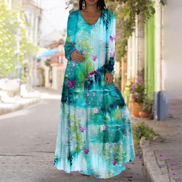 casual dresses trousers women's summer sundress elegant dress beach vintage swing party long 2021 bohemian vestidos robe, Black;gray
casual dresses trousers women's summer sundress elegant dress beach vintage swing party long 2021 bohemian vestidos robe, Black;gray