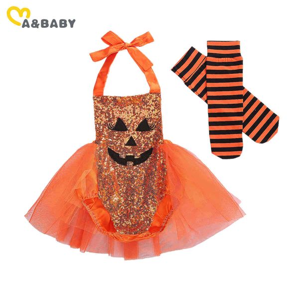 0-24m halloween born infant baby girls tutu dress sequins cartoon pumpkin sleeveless jumpsuit party dresses for 210515, Red;yellow
0-24m halloween born infant baby girls tutu dress sequins cartoon pumpkin sleeveless jumpsuit party dresses for 210515, Red;yellow