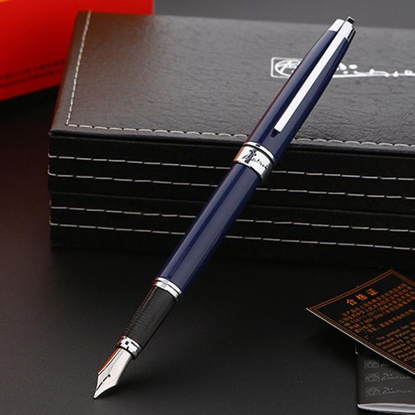 black and blue silver wave metal classic office write luxurious gift fountain pen pens
black and blue silver wave metal classic office write luxurious gift fountain pen pens