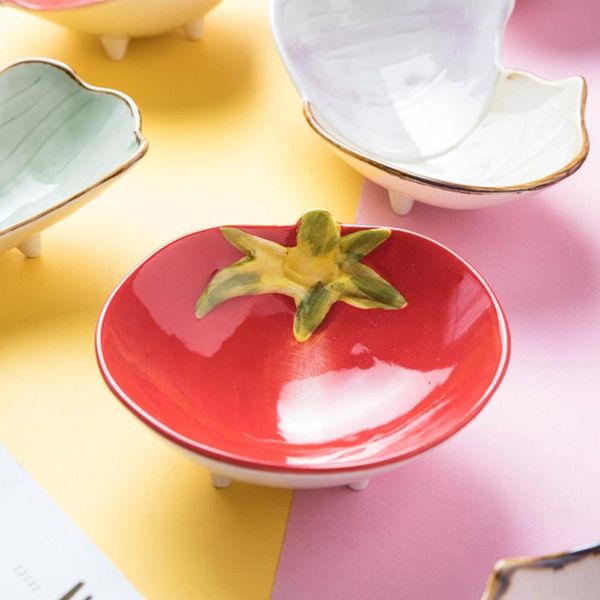 japanese style ceramic dessert bowl lovely tomato design dish platter for snacks fruit salad kitchen storage & organization
japanese style ceramic dessert bowl lovely tomato design dish platter for snacks fruit salad kitchen storage & organization