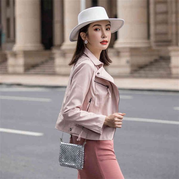 colorfaith new autumn winter women's jackets pockets outerwear england style faux leather coat black jk1709 201120
colorfaith new autumn winter women's jackets pockets outerwear england style faux leather coat black jk1709 201120