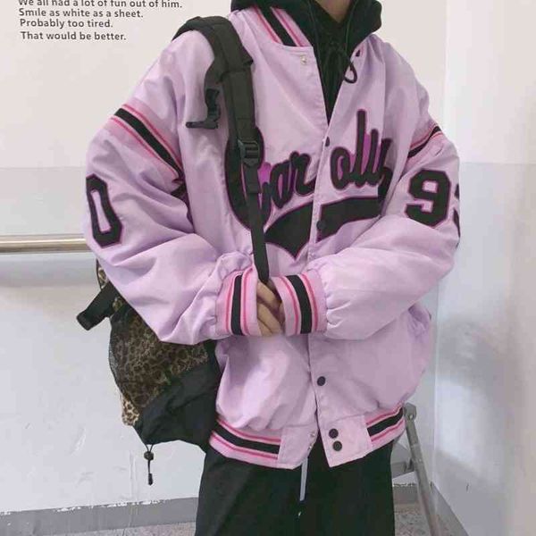 men's hoodies & sweatshirts retot model baseball jacket, harajuku-style loose jacket for men and women, couple's large size, pbrn, Black
men's hoodies & sweatshirts retot model baseball jacket, harajuku-style loose jacket for men and women, couple's large size, pbrn, Black