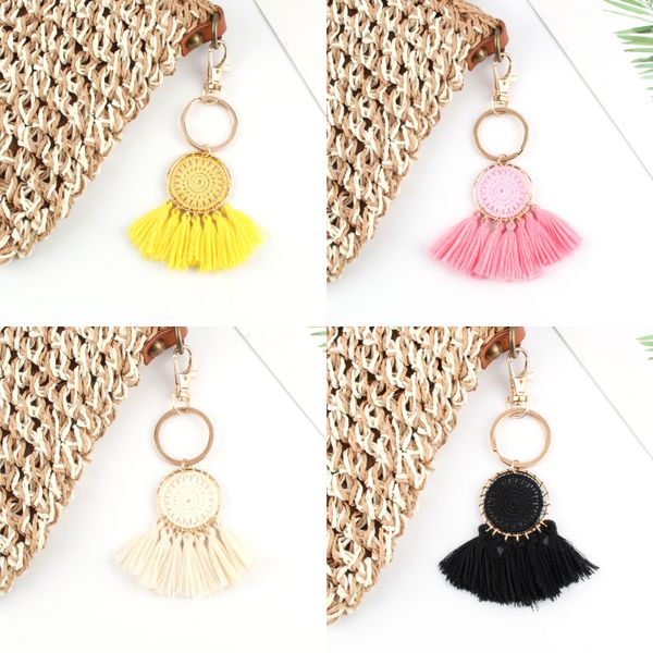 1pc bohemia dream catcher keychain with tassel auto car pendant jewelry key rings for women gift ornaments trinket jewelry, Silver
1pc bohemia dream catcher keychain with tassel auto car pendant jewelry key rings for women gift ornaments trinket jewelry, Silver