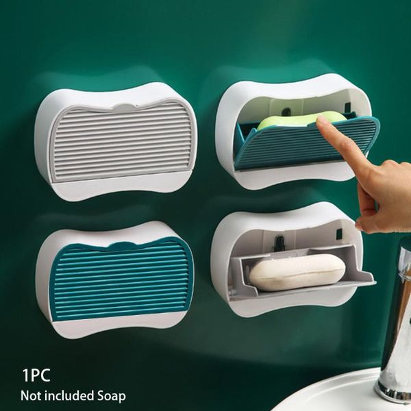 soap dishes travel el waterproof box storage holder home wall mounted drain punch dust proof plastic easy install for bathroom
soap dishes travel el waterproof box storage holder home wall mounted drain punch dust proof plastic easy install for bathroom