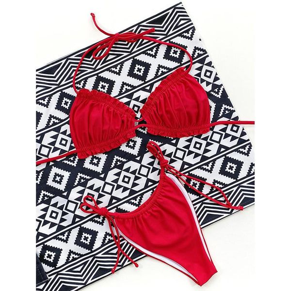 women's swimwear solid color low waist bikiniouter single swimsuit 2021 european and american foreign trade split sexy, White;black
women's swimwear solid color low waist bikiniouter single swimsuit 2021 european and american foreign trade split sexy, White;black