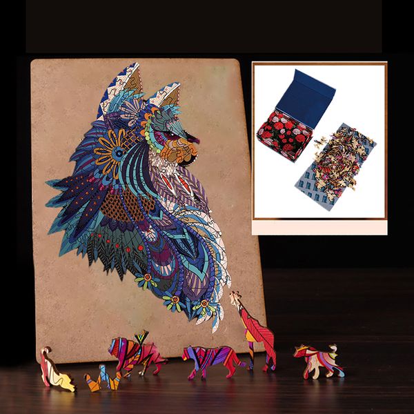 size a4 wooden animal puzzles for adults diy puzzle each piece is animal shaped puzzles with wooden box gifts for kids
size a4 wooden animal puzzles for adults diy puzzle each piece is animal shaped puzzles with wooden box gifts for kids