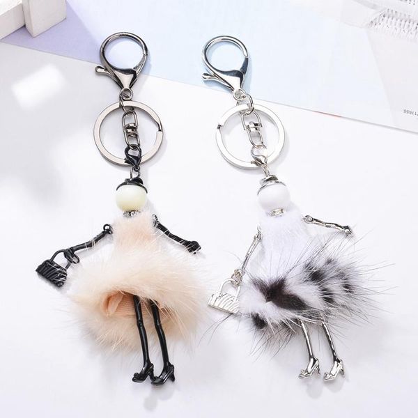 keychains fashion 1pc furry skirt doll pendant key chains ethnic girl rings for women bag car accessory, Silver
keychains fashion 1pc furry skirt doll pendant key chains ethnic girl rings for women bag car accessory, Silver