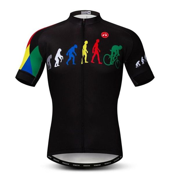 summer cycling jersey men's mountain bike short sleeve competitive road quick-drying racing sets, Black;blue
summer cycling jersey men's mountain bike short sleeve competitive road quick-drying racing sets, Black;blue