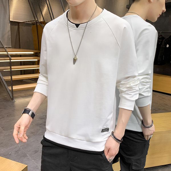 mens sweater 2021 new spring and autumn round neck casual solid color korean loose bottomed long sleeve comfortable men's sweater, Black
mens sweater 2021 new spring and autumn round neck casual solid color korean loose bottomed long sleeve comfortable men's sweater, Black