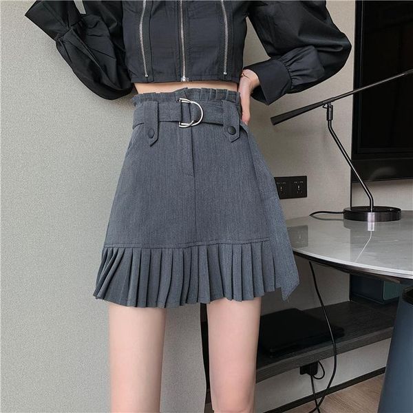 skirts summer women's high-waist pleated skirt harajuku casual a-line female sweet package hip mini mujer, Black
skirts summer women's high-waist pleated skirt harajuku casual a-line female sweet package hip mini mujer, Black