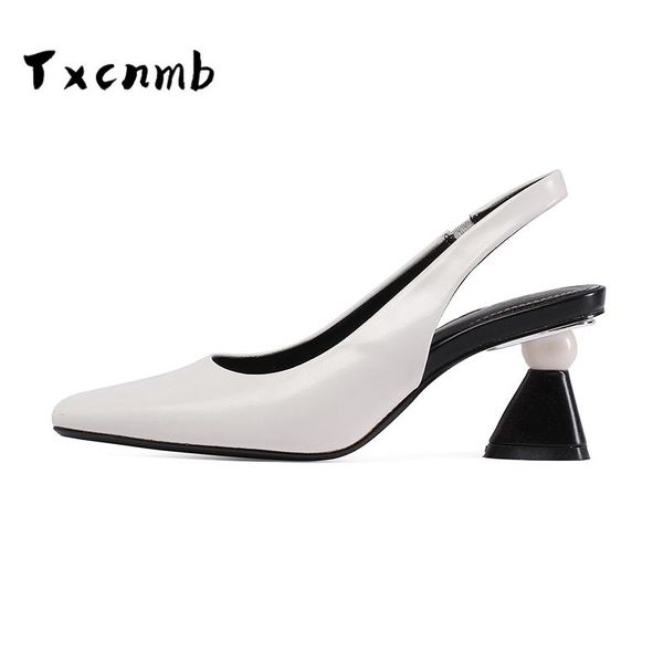 sandals for women genuine leather casual pumps buckle fashion round heel elegant shoes woman wedding, Black
sandals for women genuine leather casual pumps buckle fashion round heel elegant shoes woman wedding, Black