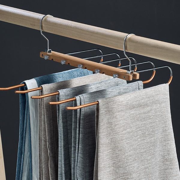 adjustable trouser pants metal wood clothes hanger for tie shawl belt scarf neckties multifunctional closet clothing organizer hangers & rac
adjustable trouser pants metal wood clothes hanger for tie shawl belt scarf neckties multifunctional closet clothing organizer hangers & rac