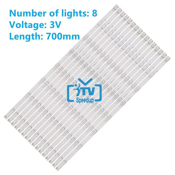 bar lights 16pcs led backlight strip 8 lamp for 65'' tv chdmt65lb01-led3030-v0.4 65u3c 65s1 65d2000i 65d2060g
bar lights 16pcs led backlight strip 8 lamp for 65'' tv chdmt65lb01-led3030-v0.4 65u3c 65s1 65d2000i 65d2060g