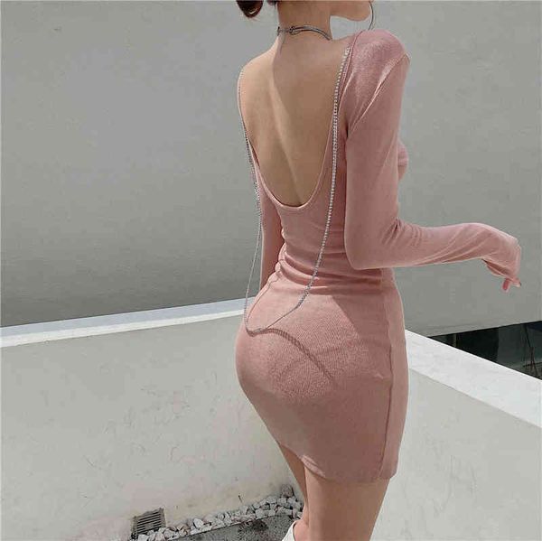 jxmyy spring and autumn style hong kong flavor big backless slim slimming bottoming outer wear chain bag hip dress women 210412, Black;gray
jxmyy spring and autumn style hong kong flavor big backless slim slimming bottoming outer wear chain bag hip dress women 210412, Black;gray