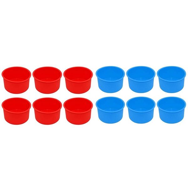 silicone mini cake molds 4 inch round baking pan non-stick mold bakeware reusable, set of 6 & pastry tools
silicone mini cake molds 4 inch round baking pan non-stick mold bakeware reusable, set of 6 & pastry tools