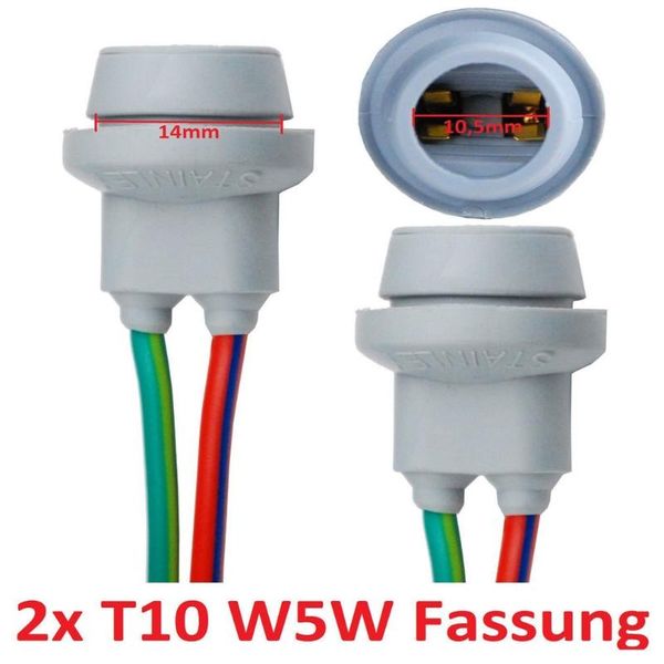 other lighting system a pair of t10 w5w lamp sockets
other lighting system a pair of t10 w5w lamp sockets
