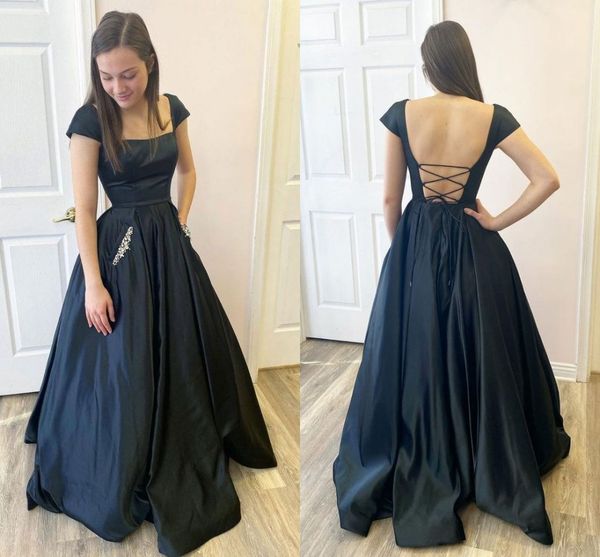 fashion navy blue evening bridesmaid dresses 2022 a line cap short sleeve square neck with crystal pockets satin pleated pageant homecoming, Black;red
fashion navy blue evening bridesmaid dresses 2022 a line cap short sleeve square neck with crystal pockets satin pleated pageant homecoming, Black;red