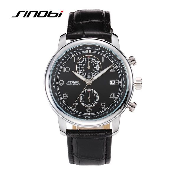 wristwatches sinobi brand sport watches fashion auto date men's watch men wrist clock relogio masculino reloj hombre, Slivery;brown
wristwatches sinobi brand sport watches fashion auto date men's watch men wrist clock relogio masculino reloj hombre, Slivery;brown