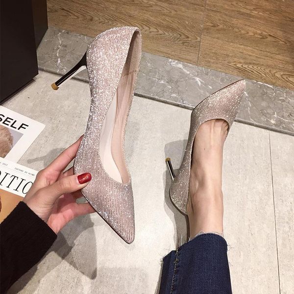 dress shoes woman high heels pumps10cm 8cm 6cm pointed toe stilettos femme ladies wedding pink big size31-43 w, Black
dress shoes woman high heels pumps10cm 8cm 6cm pointed toe stilettos femme ladies wedding pink big size31-43 w, Black