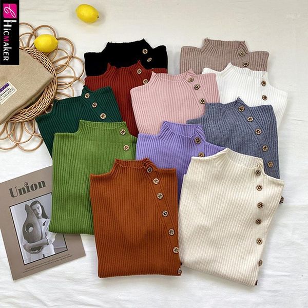 women o-neck long sleeve buttoned knitted solid slim fit pullover sweater women's sweaters, White;black
women o-neck long sleeve buttoned knitted solid slim fit pullover sweater women's sweaters, White;black