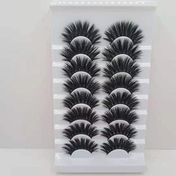 false eyelashes 8 pairs faux mink lashes good quality eyelash natural soft dramatic volume for makeup
false eyelashes 8 pairs faux mink lashes good quality eyelash natural soft dramatic volume for makeup