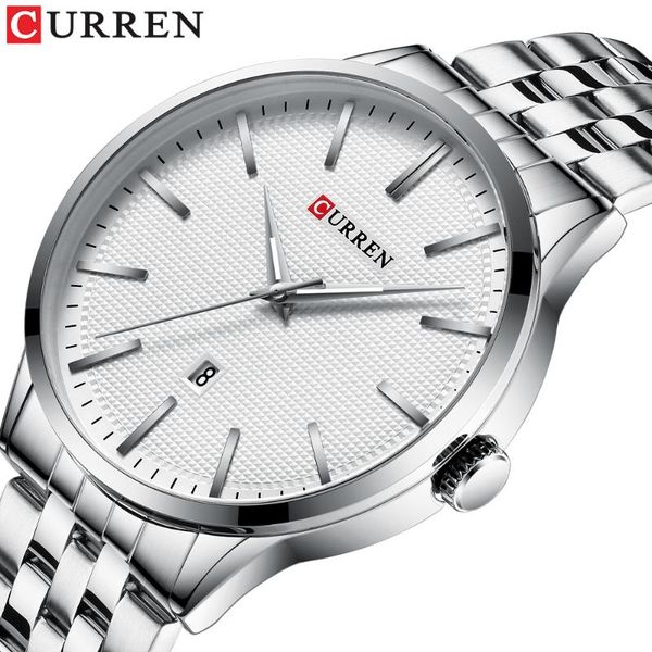wristwatches curren classic men's steel belt watch, business flagship high-end waterproof quartz watch, Slivery;brown
wristwatches curren classic men's steel belt watch, business flagship high-end waterproof quartz watch, Slivery;brown