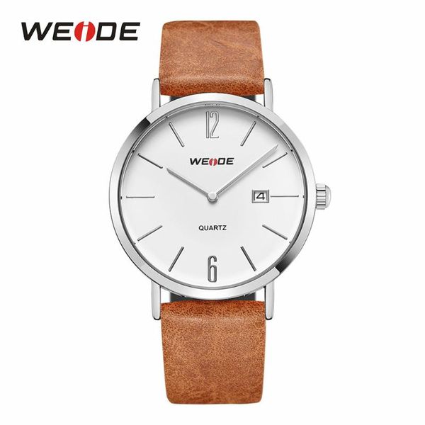 wristwatches relogio masculino weide luxury simple men's watches analog quartz fashion watch casual mens calendar date clock wristwatch, Slivery;brown
wristwatches relogio masculino weide luxury simple men's watches analog quartz fashion watch casual mens calendar date clock wristwatch, Slivery;brown