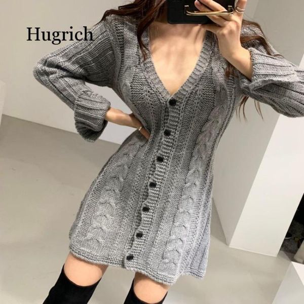 women long sleeve sweater irregular hem casual autumn winter dress a line short mini knitted dresses, Black;gray
women long sleeve sweater irregular hem casual autumn winter dress a line short mini knitted dresses, Black;gray