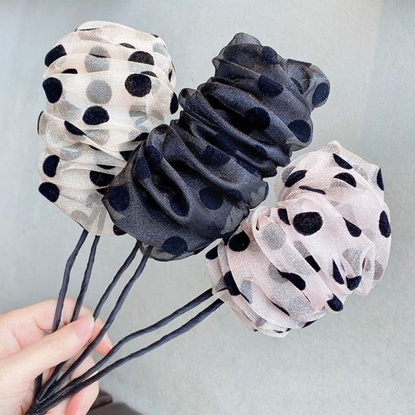 party favor hairstyle hairdressing tools hair stick hairpin net yarn polka dot scrunchies women fashion elegant accessories
party favor hairstyle hairdressing tools hair stick hairpin net yarn polka dot scrunchies women fashion elegant accessories
