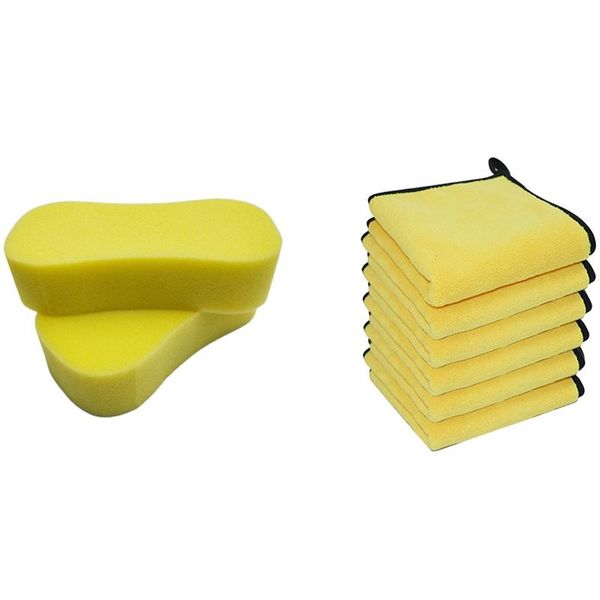 car sponge 1 set wash extra large size absorbent multi-use cleaning & microfiber towel
car sponge 1 set wash extra large size absorbent multi-use cleaning & microfiber towel