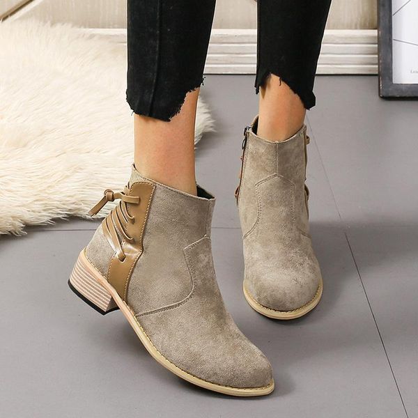 boots ankle for women shoes spring autumn european leopard thick heels lace-up large size 35-43 ladies, Black
boots ankle for women shoes spring autumn european leopard thick heels lace-up large size 35-43 ladies, Black